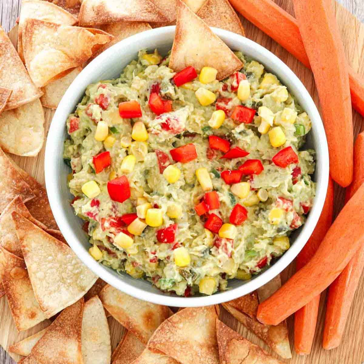 Snacks and appetizers recipes, avocado crab dip
