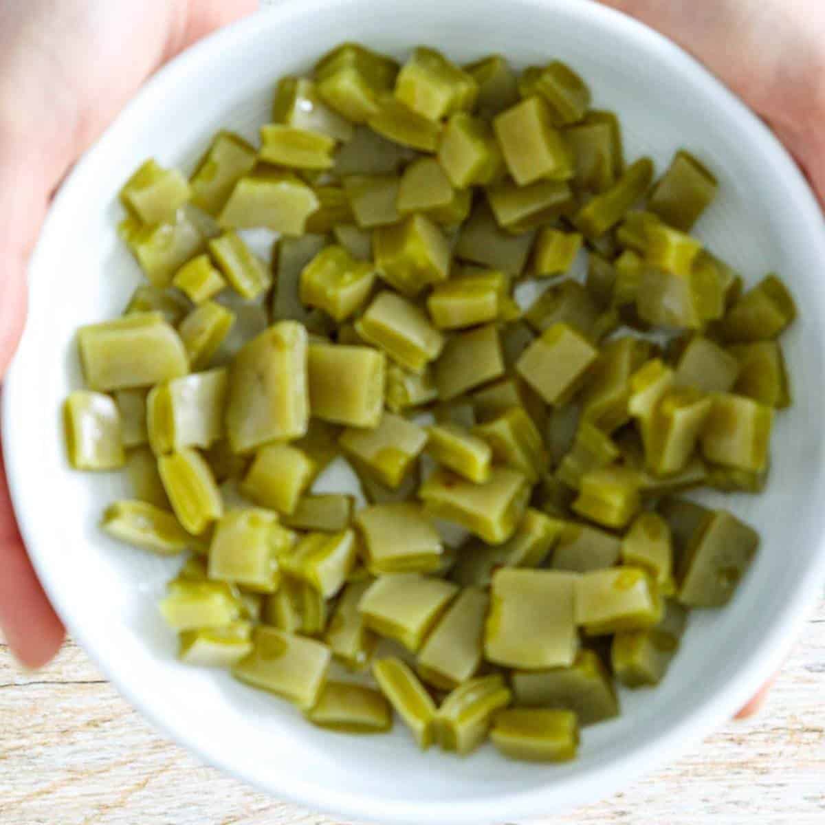 Vegetarian dishes, nopales