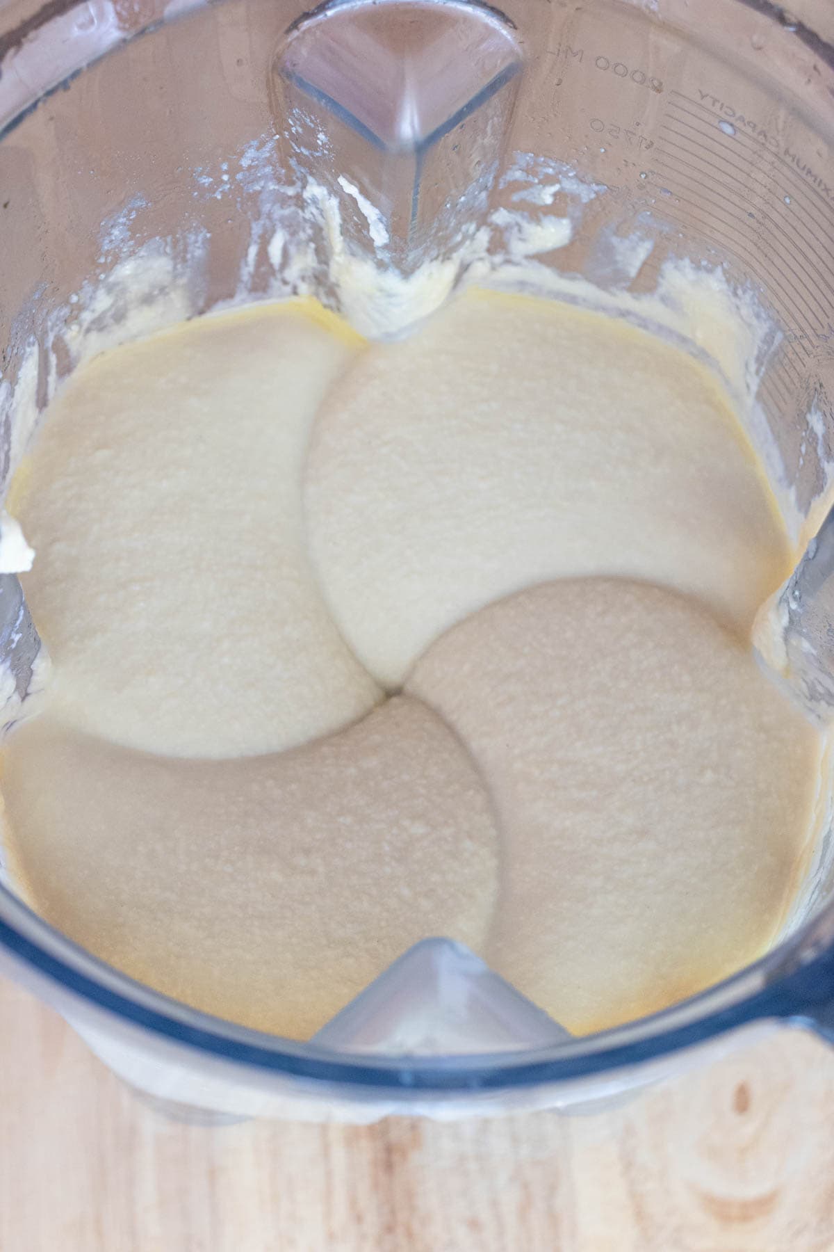 Spicy Hummus with Habanero - final blend, super smooth